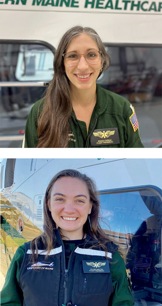 Paramedics Jessica Dorgai & Jillian Sheltra