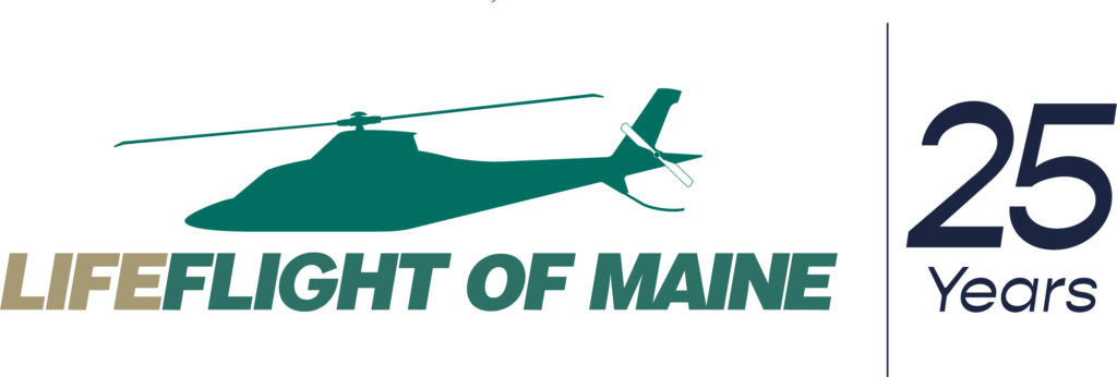 LifeFlight of Maine 25th Anniversary logo