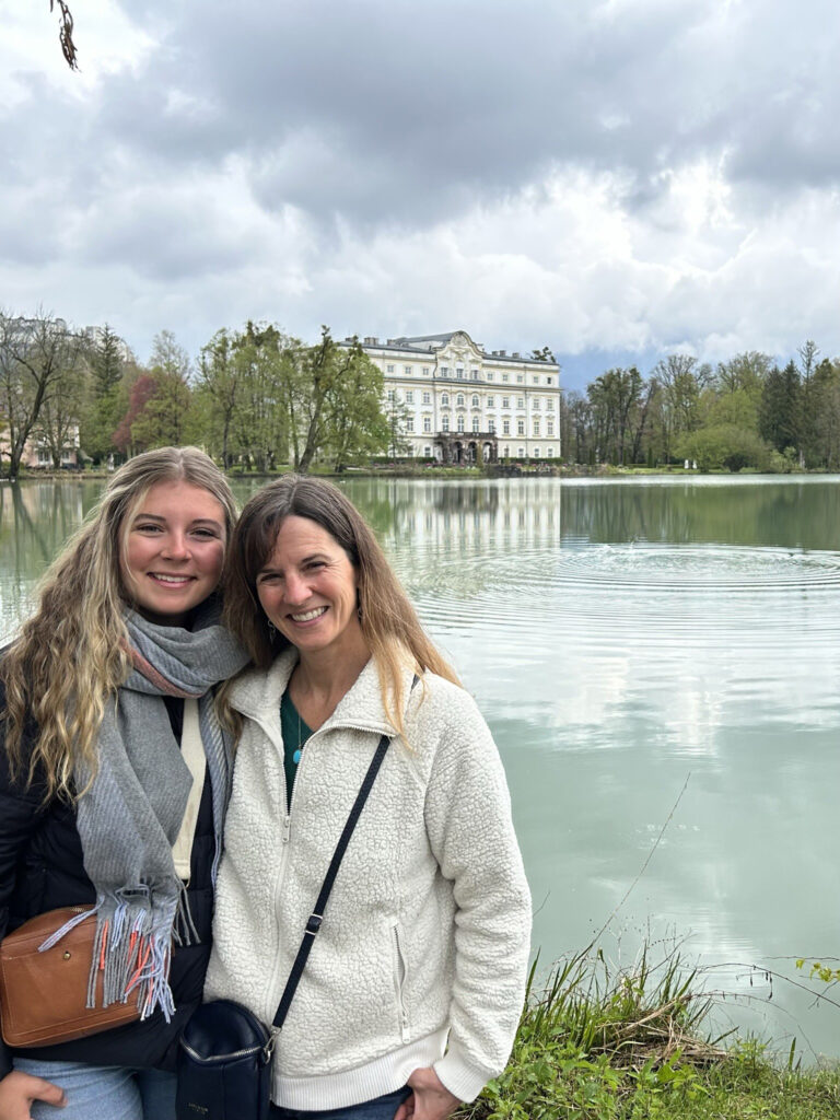 Lauren Lamberson visited Salzburg, Austria, in 2023 with her mother, Beth Andrews, a former LifeFight Foundation board member.