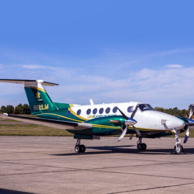 "Lima Mike," LifeFlight's airplane