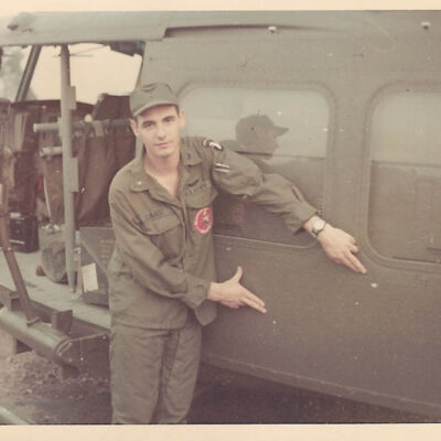 Bob Carr in Vietnam in 1970.